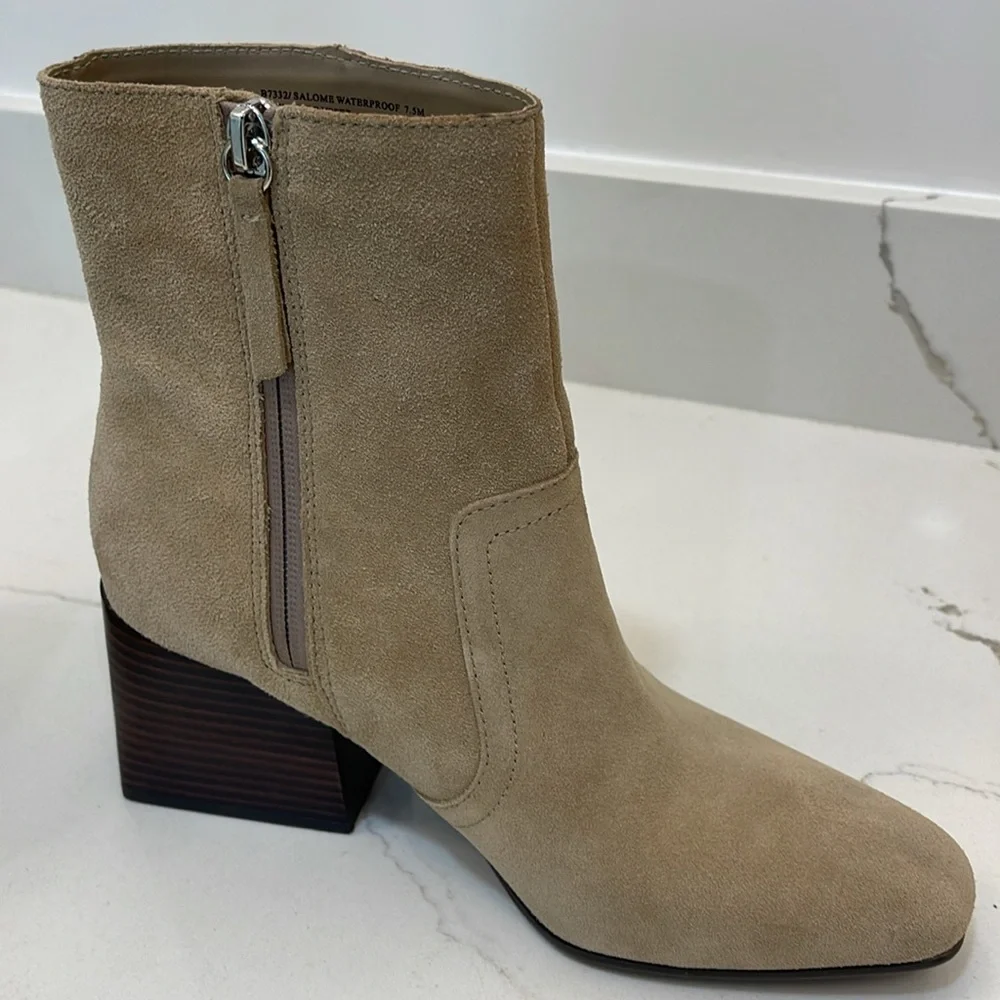 Women’s ankle boots, waterproof suede - Picture 2 of 5